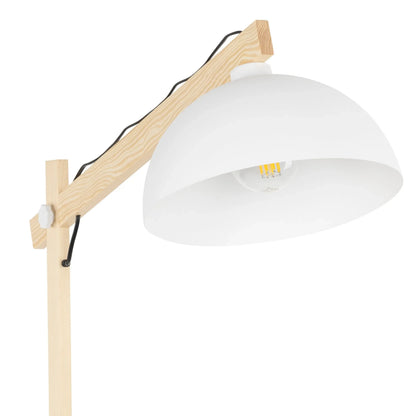 OSLO White Scandinavian Floor Lamp LumoCrafts