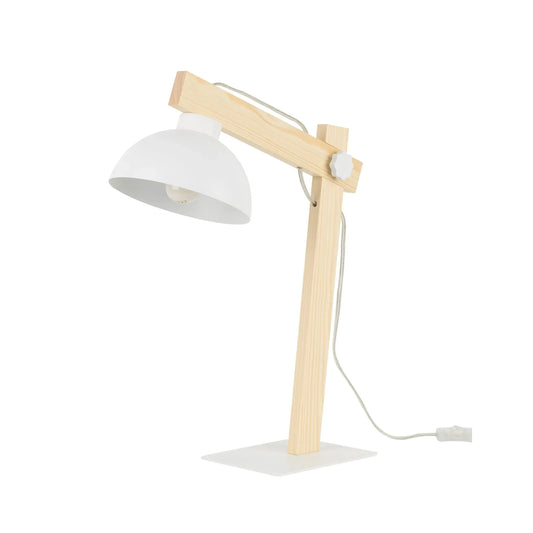 OSLO White  Scandinavian Night Lamp LumoCrafts