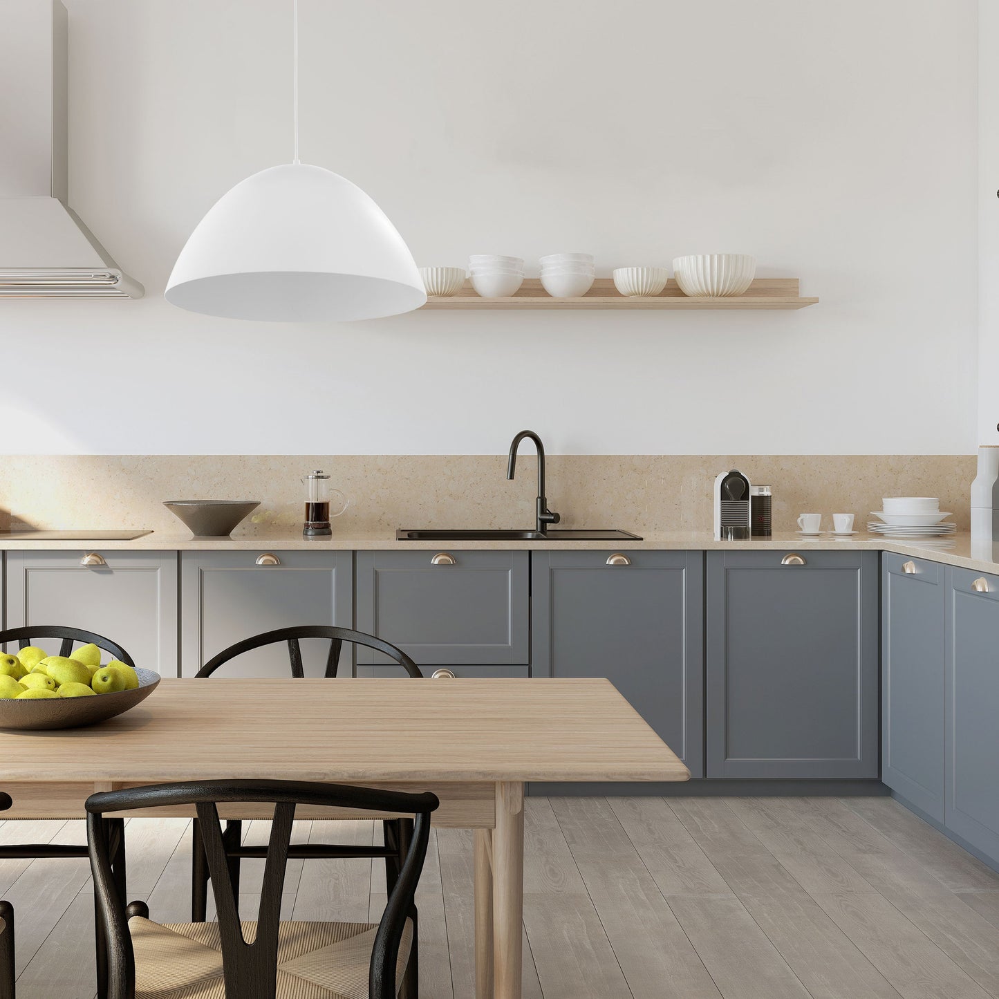 FARO Mid-Century Modern Pendant Light L