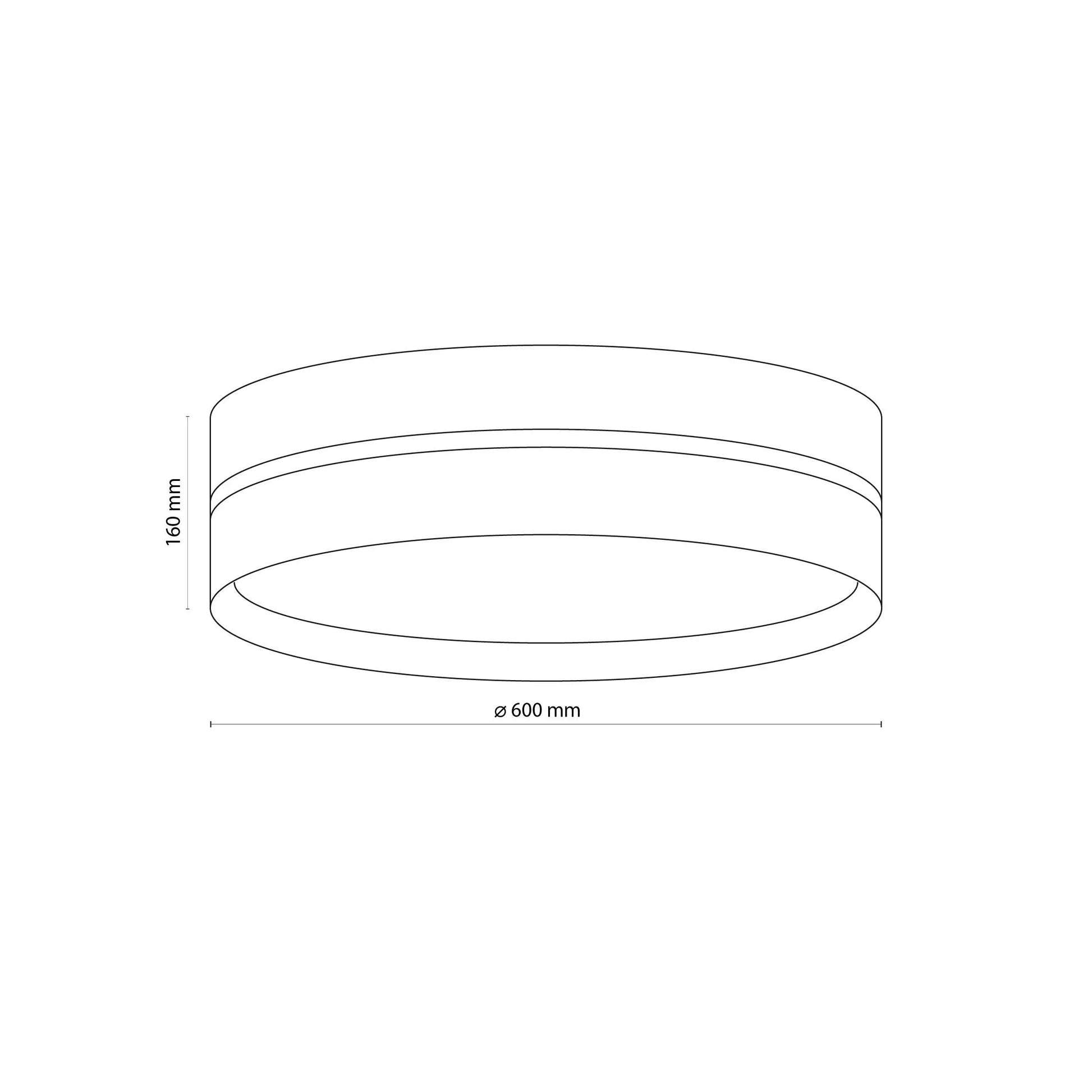 LINOBIANCO Natural Flush Mount  Light LumoCrafts