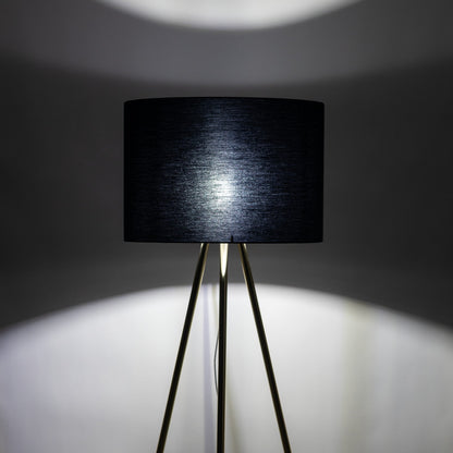 UMBERTO Black Modern  Floor Lamp