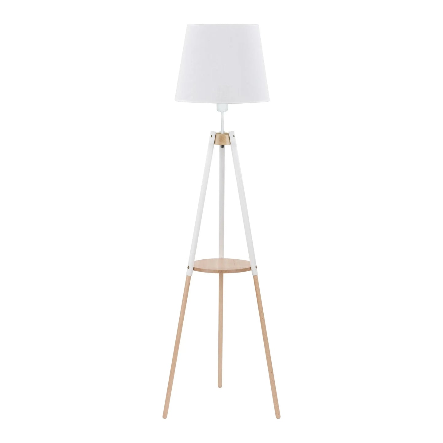 VAIO White Tray Table Floor Lamp LumoCrafts