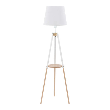 VAIO White Tray Table Floor Lamp LumoCrafts