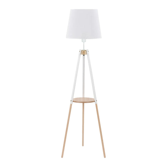 VAIO White Tray Table Floor Lamp LumoCrafts