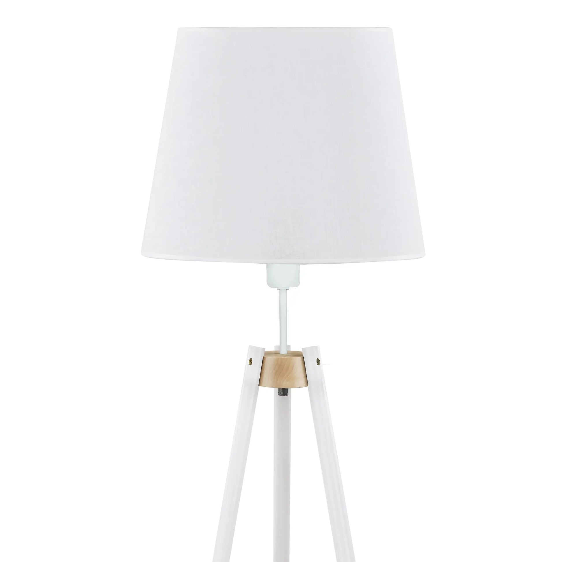 VAIO White Tray Table Floor Lamp LumoCrafts
