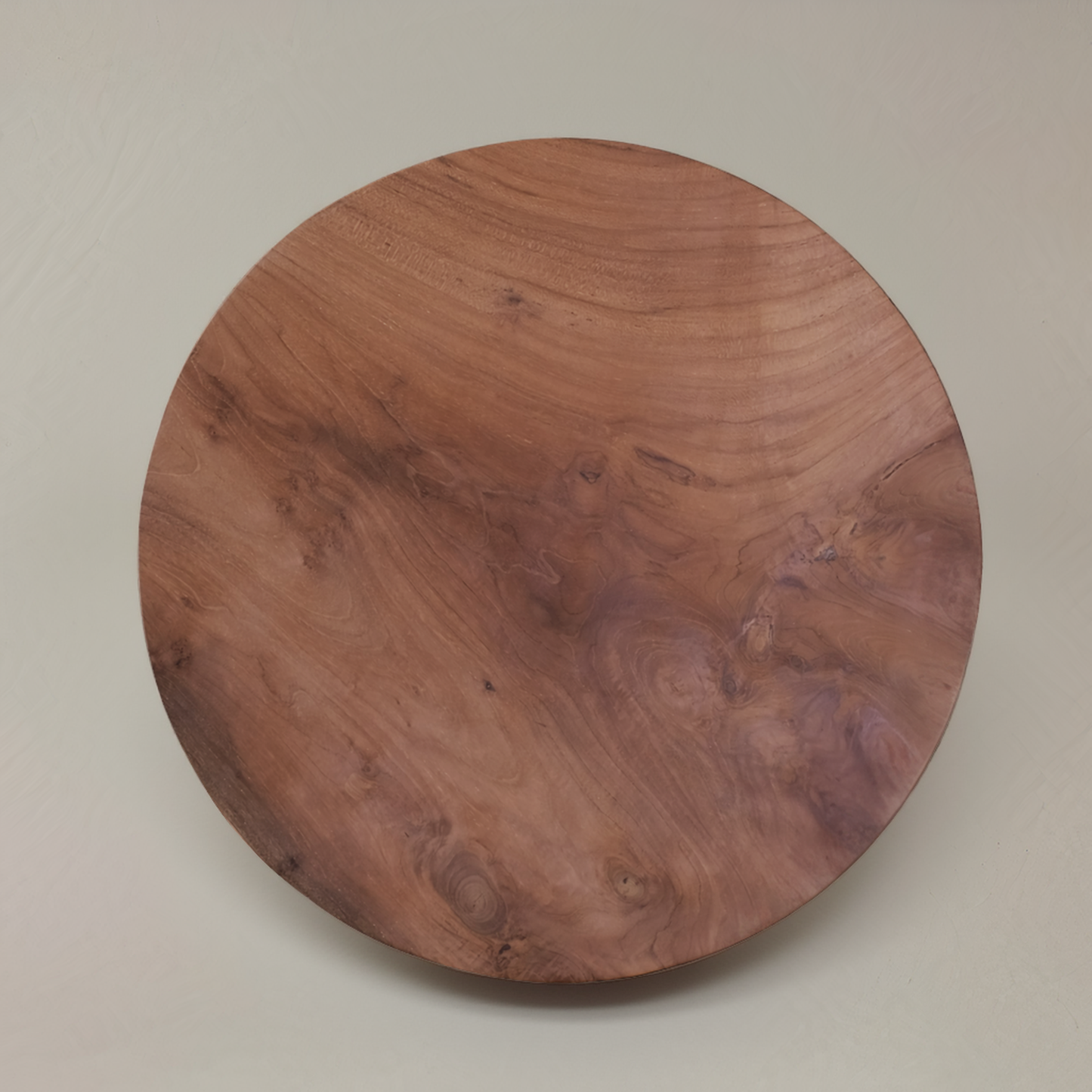 MONROE Solid Teak Side Table, Natural, 50cm