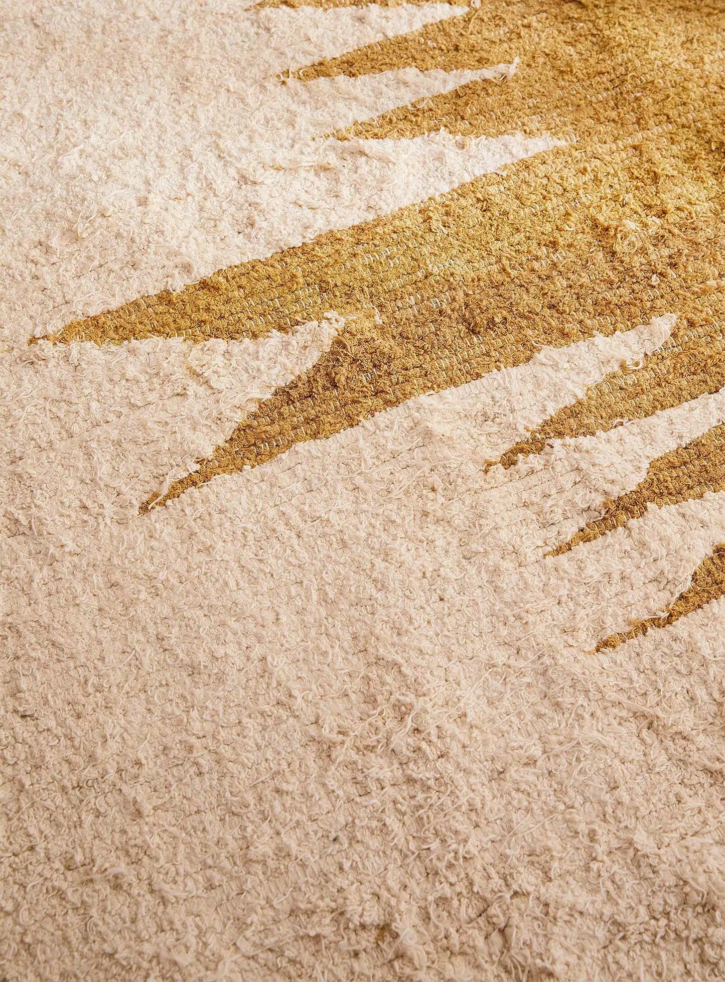 Apache rug made of organic cotton, handmade