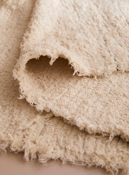 Apache rug made of organic cotton, handmade