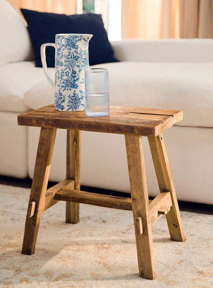 Tabouret vintage en teck