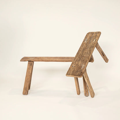 Skinny vintage bench