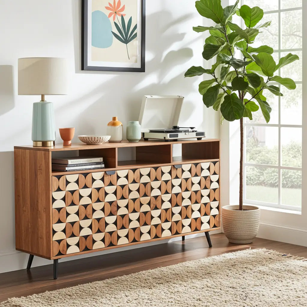 Buffet en Acacia Sandu