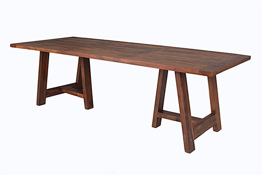 Anzio Dining Table in Recycled Wood