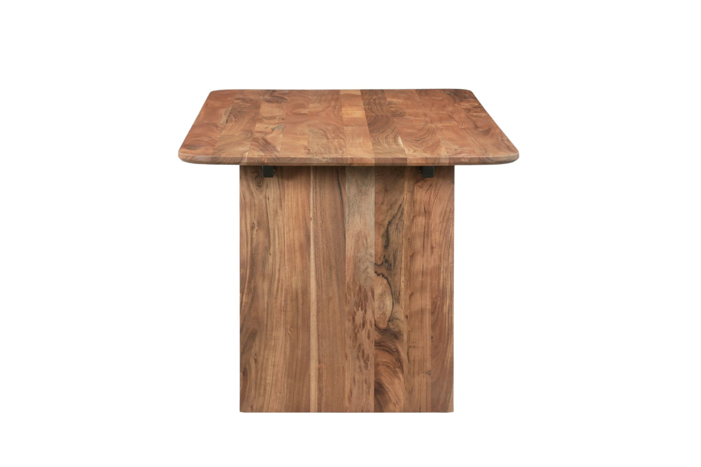 Table à Dîner en Acacia et Métal