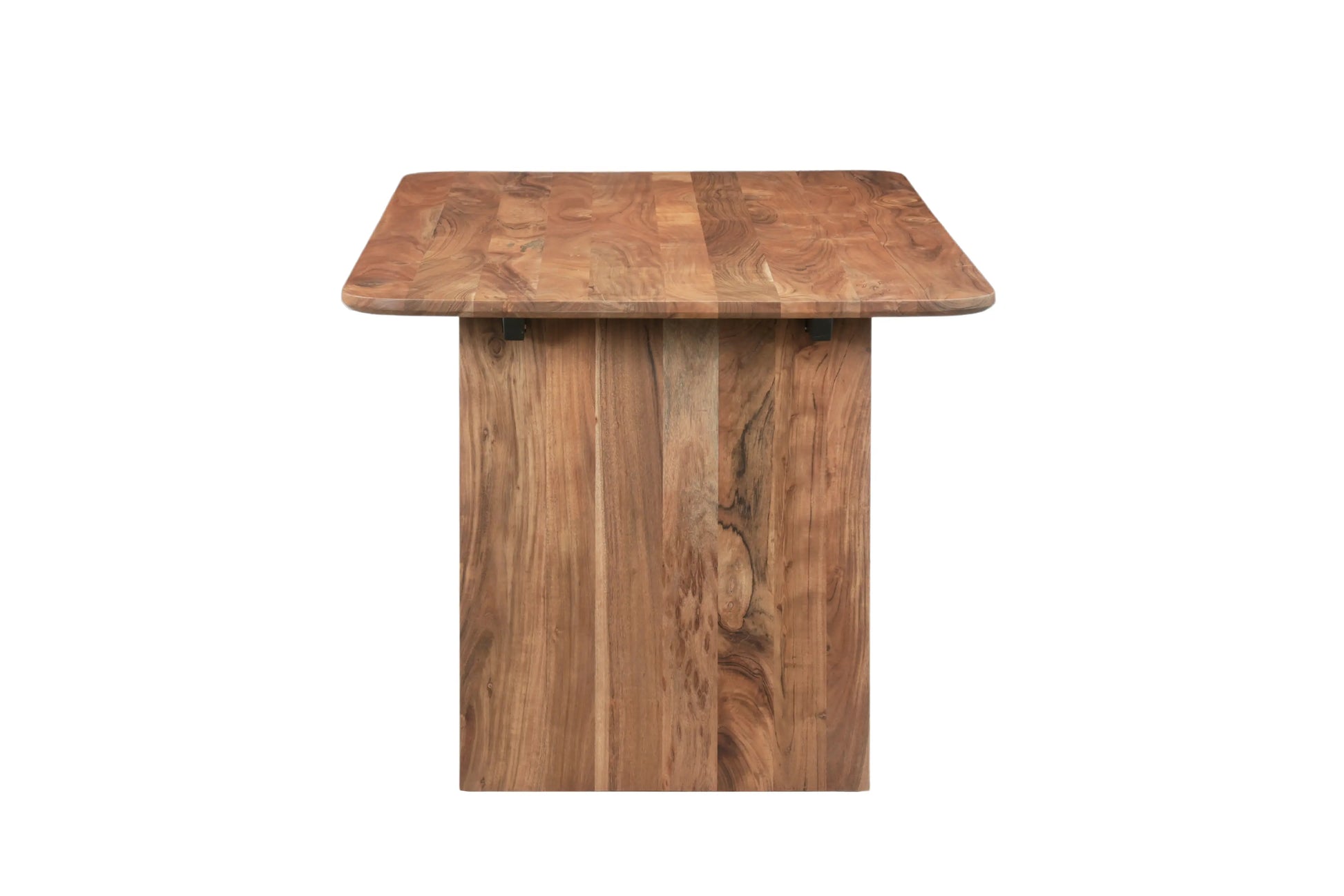 Table à Dîner en Acacia et Métal