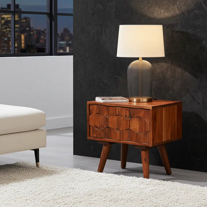 Table de Chevet Zaya en Acacia