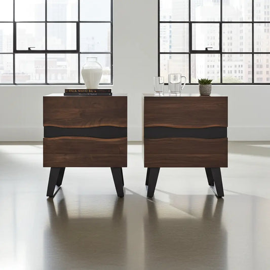 Tables de Chevet Wiamea en acacia