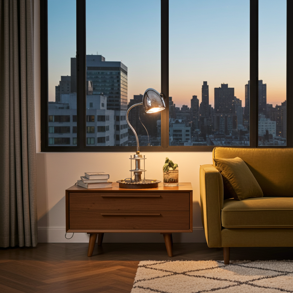 CCM industrial style lamp