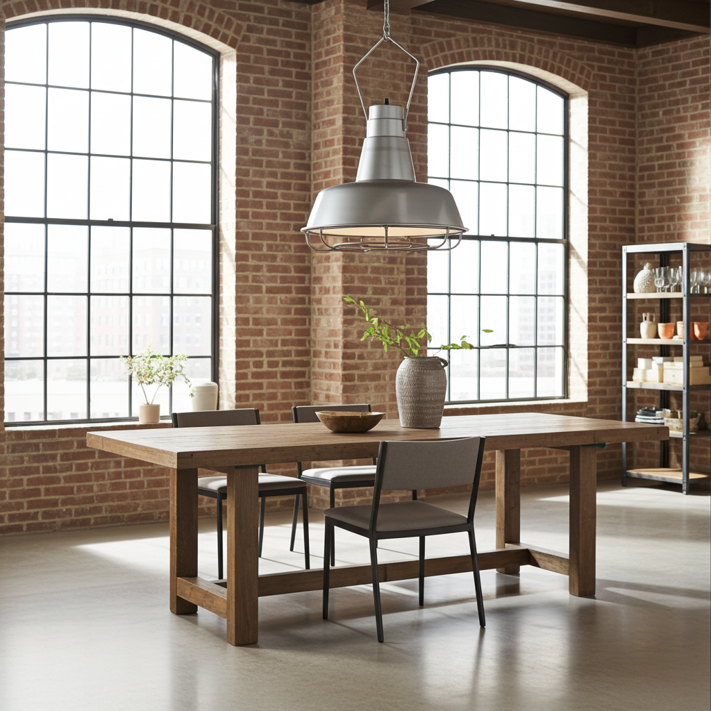 Luminaire suspendu industriel