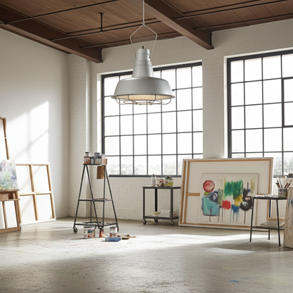 Luminaire suspendu industriel