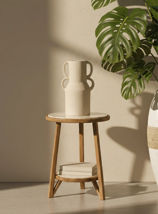 Vase Poséidon - Crème